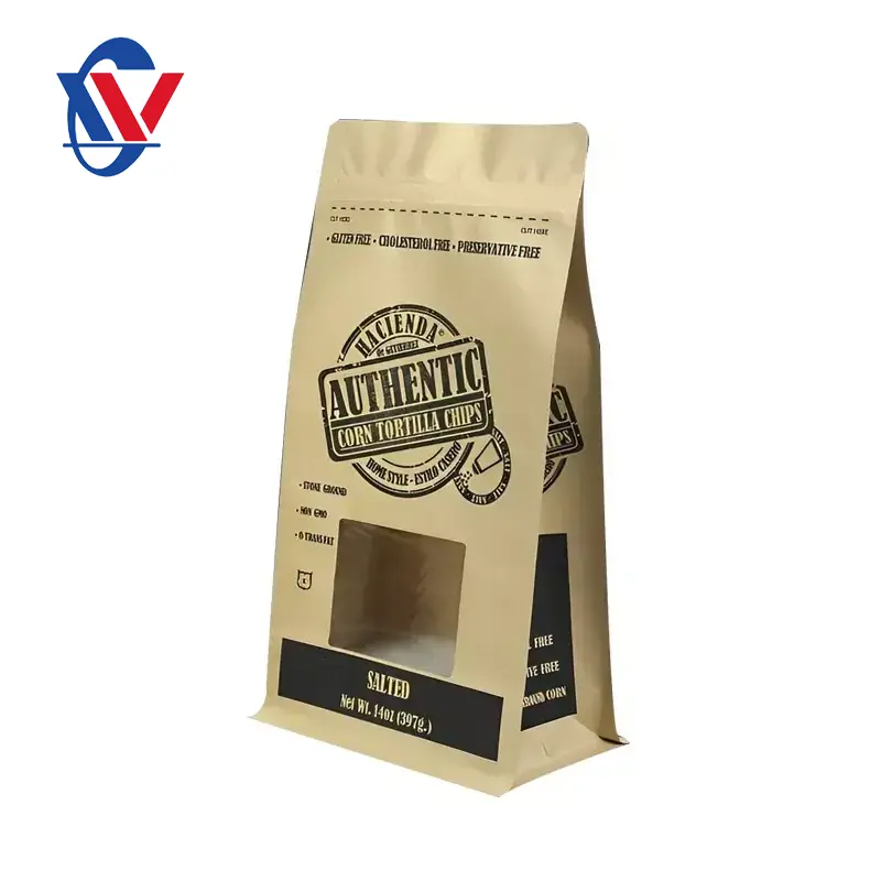 Eight-Side Sealed Zipper Bags